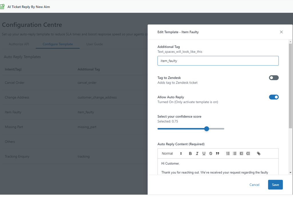 Preview image of app